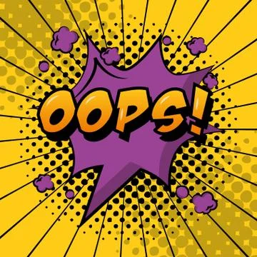 Comic pop art speech bubble Illustrazione stock