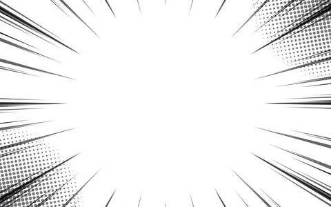 Comic pop art style background with halftones. Retro style vector cartoon i.. Stock Illustration