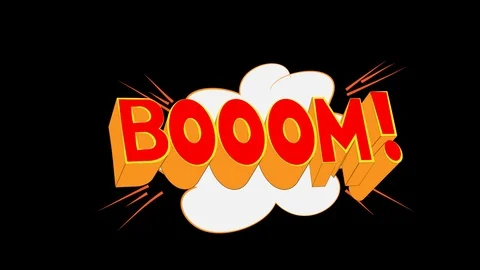 Comic Pop Bubbles Stock Footage 122848349