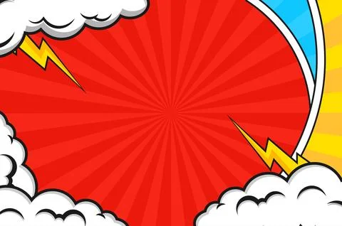 Comic pop style background design 스톡 일러스트