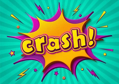 Comic poster with lettering Super on speech bubble Stock Illustration