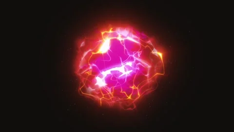 Comic Power Energy Ball For Game Assets 库存影片 329307494