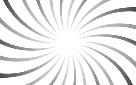 Comic Radial Speed ??Lines background illustration, monochrome vector graph.. Stock Illustration