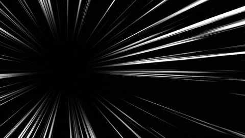 Comic Radial Speed Lines - Seamless Looping 库存影片 194419477