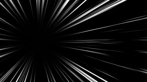 Comic Radial Speed Lines - Seamless Looping 库存影片 300745553