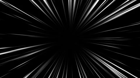 Comic Radial Speed Lines - Seamless Looping 스톡 동영상 300746614