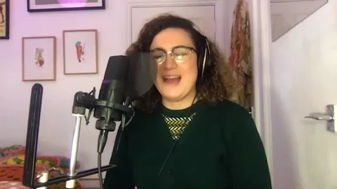 Comic Rose Matafeo talking about her role in movie 'Baby Done' - 2021 Video stock 154320910