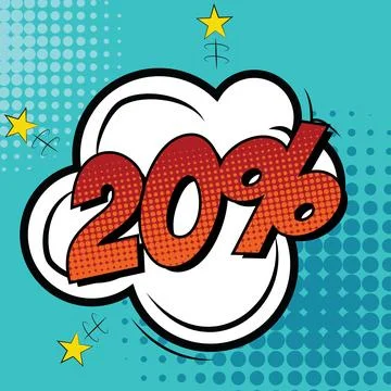 Comic sales Stock Illustration