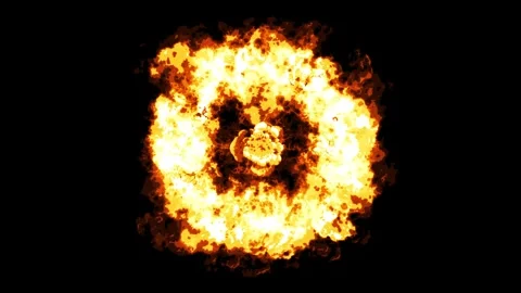 Comic Shockwave Explosion Action Background Loop For Game Design Stock Footage 330531099