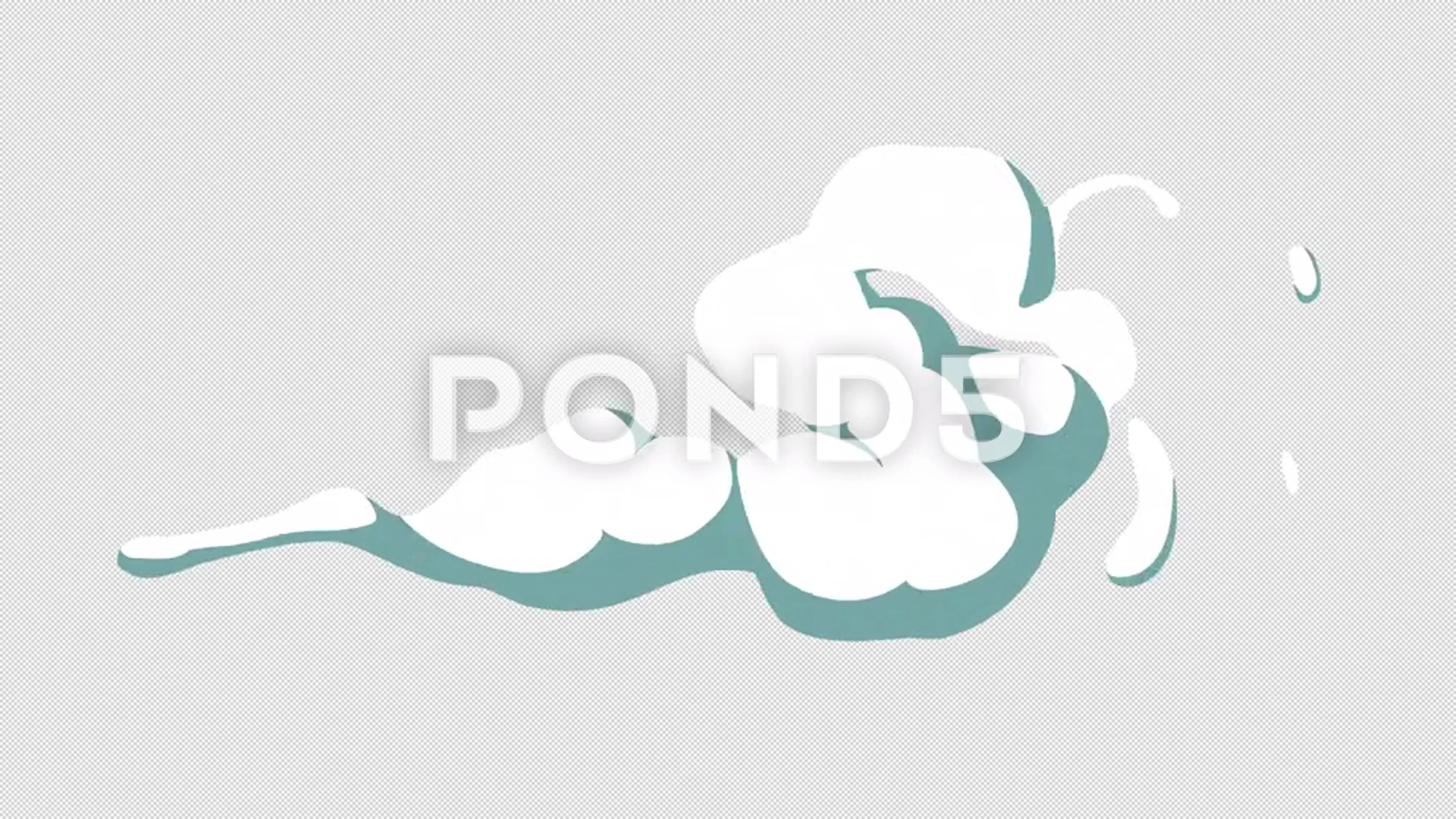 Cartoon Smoke Cloud Stock Footage Royalty Free Stock Videos Pond5