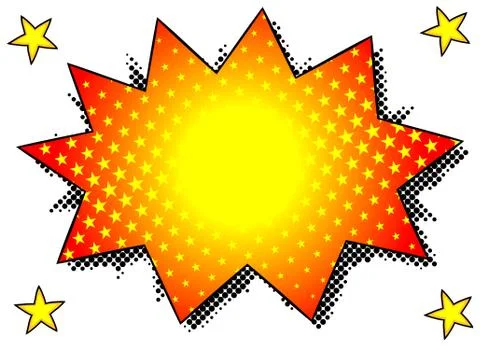 Comic sound effect crunch Illustrazione stock