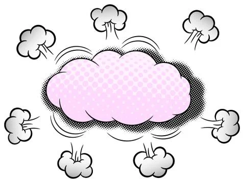 Comic sound effect oops Stock Illustration