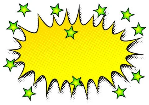 Comic sound effect smash Illustrazione stock