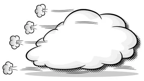 Comic sound effect wroom Stock Illustration