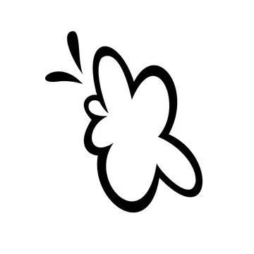 Comic speech bubble. Blank comic balloon for text. Vector illustration Illustrazione stock