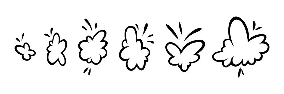 Comic speech bubble. Blank comic balloon for text. Vector illustration Stock Illustration