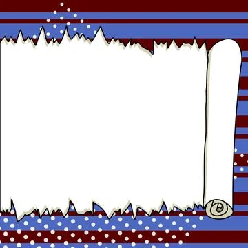 Comic Speech Bubble With Copy Space And Colorful Doodles. Design Of Empty Stock Illustration