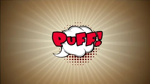 Comic speech bubble with halftone pattern on a brown sunburst background Stock Footage 346847436