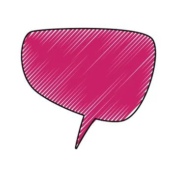 Comic speech bubble Illustrazione stock