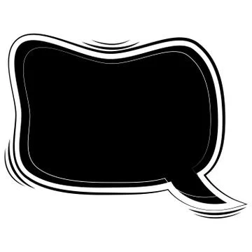 Comic speech bubble Stock Illustration