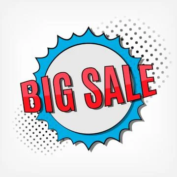 Comic speech bubble Stock Illustration