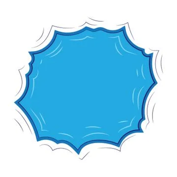 Comic Speech Bubble Stock Illustration