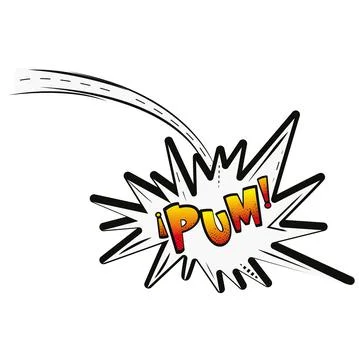 Comic speech bubble Stock Illustration