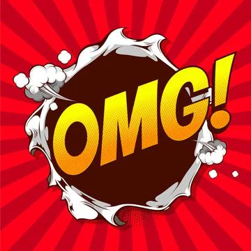 Comic Speech Bubble Stock Illustration