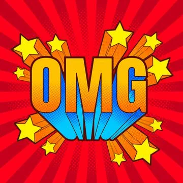 Comic Speech Bubble Illustrazione stock