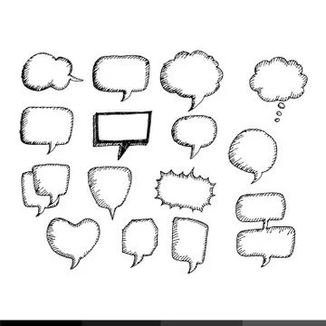 Comic speech bubble Illustration design Stock Illustration