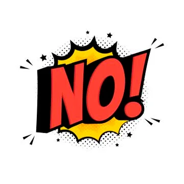 Comic Speech Bubble in Pop Art Style with Expressions No. 库存插图