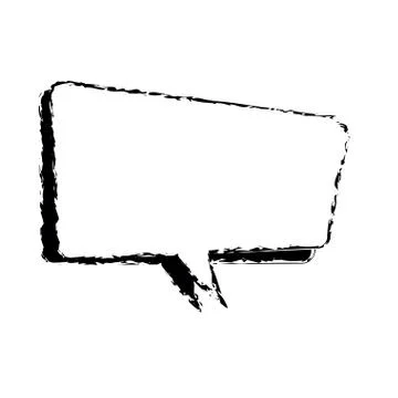 Comic speech bubble talking sketch Stock Illustration