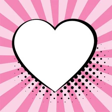 Comic speech bubbles on colorful background and halftone shadows. Illustrazione stock