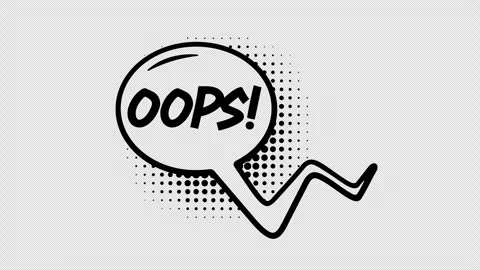 Comic speech bubbles with halftone shadows in pop art style graphic animation Stock Footage 296283624
