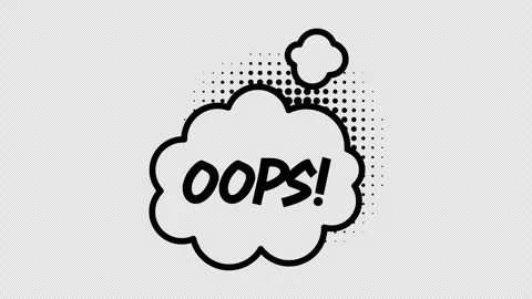 Comic speech bubbles with halftone shadows in pop art style graphic animation Stock Footage 296775174