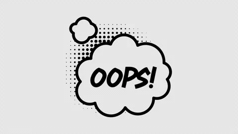 Comic speech bubbles with halftone shadows in pop art style graphic animation Stock Footage 296775368