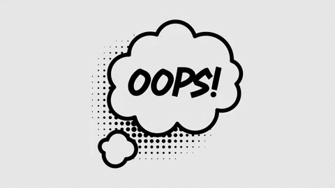 Comic speech bubbles with halftone shadows in pop art style graphic animation Stock Footage 296775489