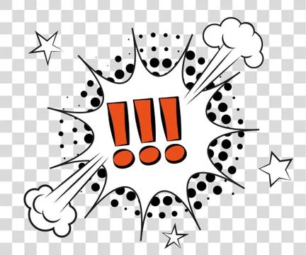 Comic speech bubbles with halftone shadows. Vector illustration eps 10 isol.. Stock Illustration