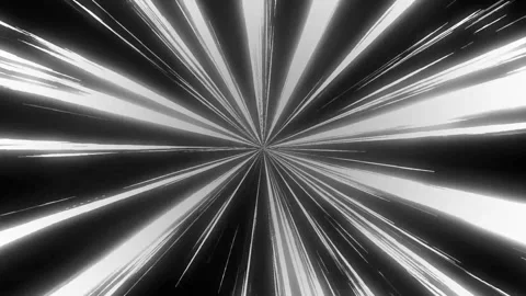 Comic speed fire light animation isolated on black background Stock Footage 337651705
