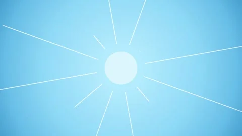 Comic speed radial background with blue gradient and white motion lines Stock Footage 345938026