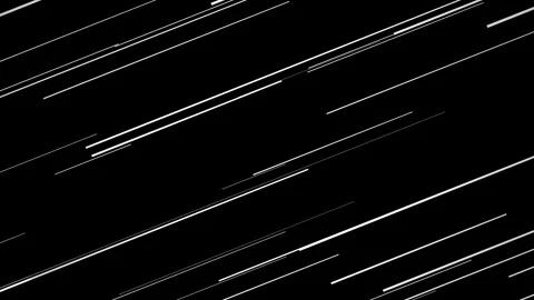 Comic speed radial lines moving fast on black background for anime action sty Stock Footage 345938139