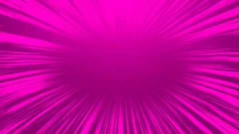 Comic speed radial pink background. Manga speed frame Stock Illustration