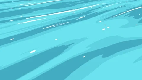 Comic Streaming Water Anime Background Stock-Footage 341945151
