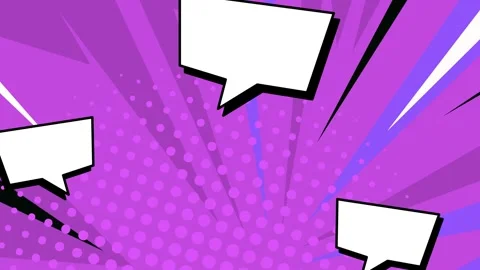 Comic-style background with dynamic and explosive details with space for text Stock Footage 293263789
