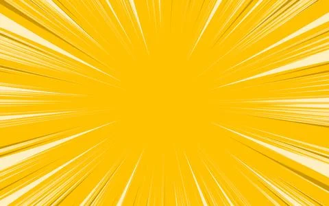 Comic style background with speed lines and halftones. Vector illustration. Stock Illustration
