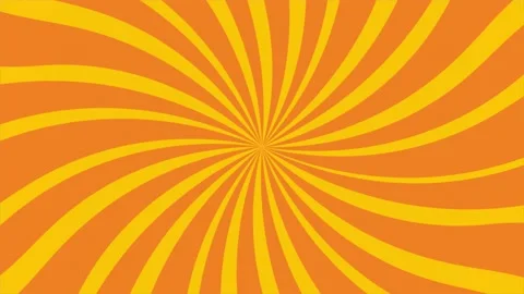Comic style background. Yellow abstract comic radial ray background Pop art.. Stock Footage 235272008
