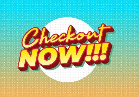 Comic style banner with retro halftone background and bold 3d text reading .. Stock Illustration