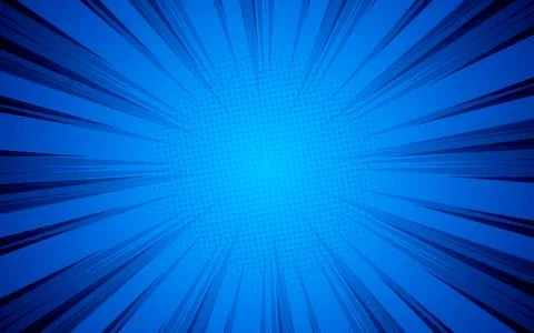 Comic style bright sunlight background. Stock Illustration