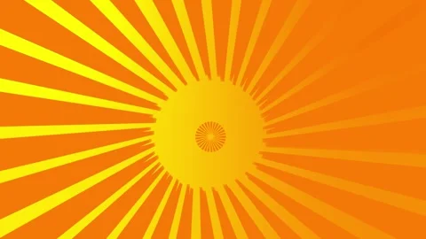 Comic Style Orange Background Variant Stock Footage 320322033