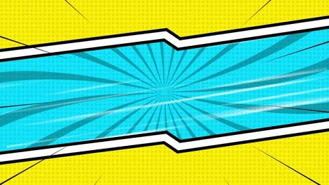 Comic Style Pop Art Burst Background Stock Footage 323701673